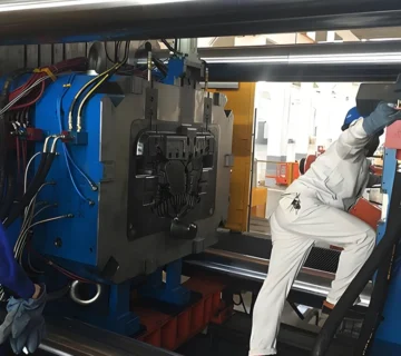 Cold chamber die casting involves melting the metal in an external furnace