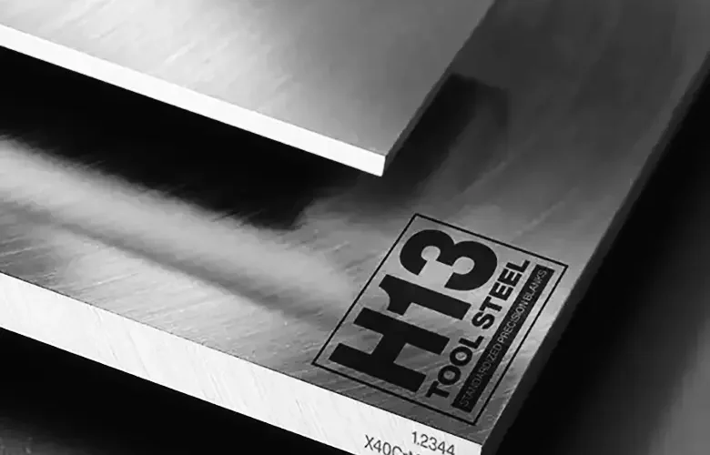 H13 die casting mould steel sample with designation 1.2344