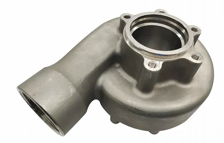 Water pump made from aluminium alloy a355 gravity casting method